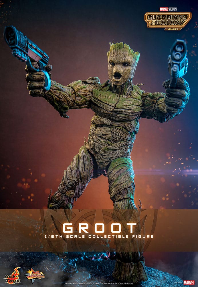 Guardians of the Galaxy Vol. 3 Movie Masterpiece Actionfigur 1/6 Groot 32 cm