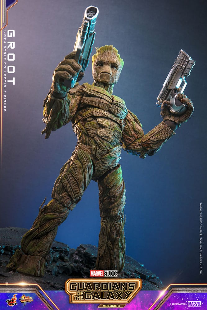 Guardians of the Galaxy Vol. 3 Movie Masterpiece Actionfigur 1/6 Groot 32 cm