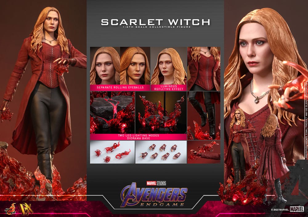 Avengers: Endgame DX Actionfigur 1/6 Scarlet Witch 28 cm