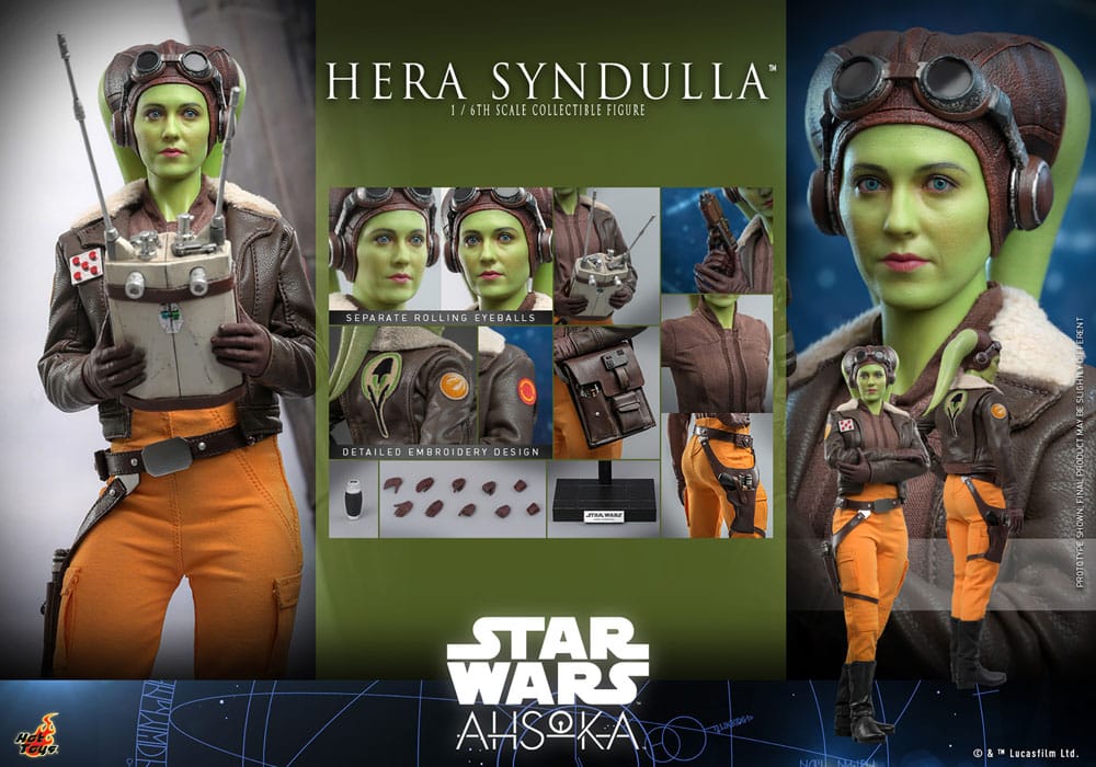 Star Wars: Ahsoka Actionfigur 1/6 Hera Syndulla 28 cm