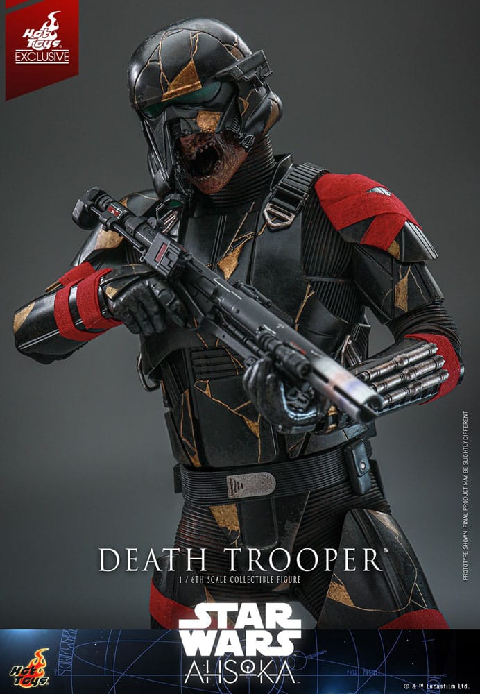 Star Wars: Ahsoka Television Masterpiece Actionfigur 1/6 Death Trooper Hot Toys Exclusive 31 cm
