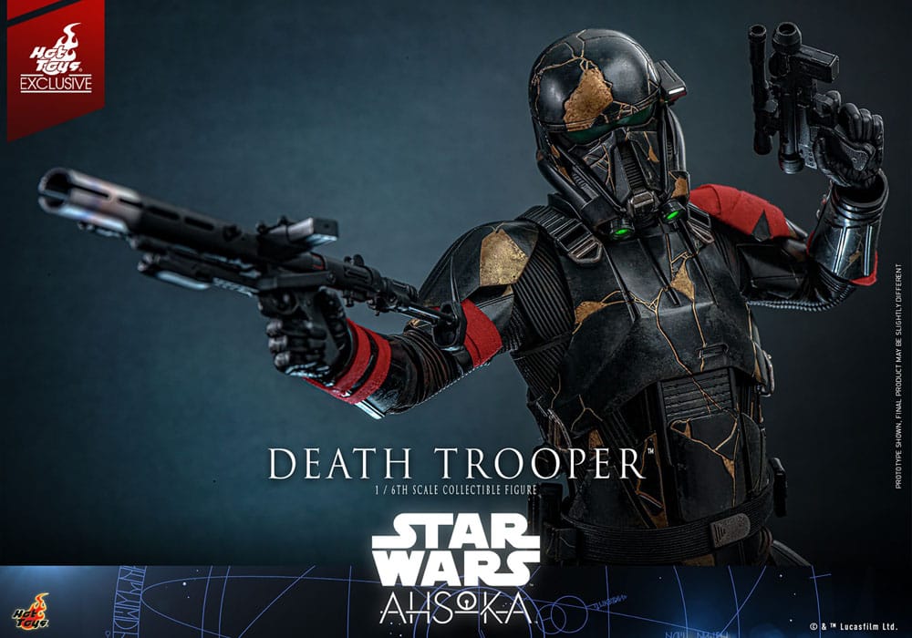Star Wars: Ahsoka Television Masterpiece Actionfigur 1/6 Death Trooper Hot Toys Exclusive 31 cm