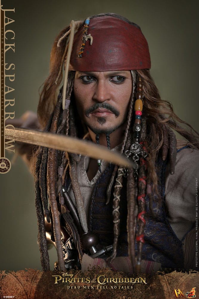 Pirates of the Caribbean: Salazars Rache DX Actionfigur 1/6 Jack Sparrow 30 cm