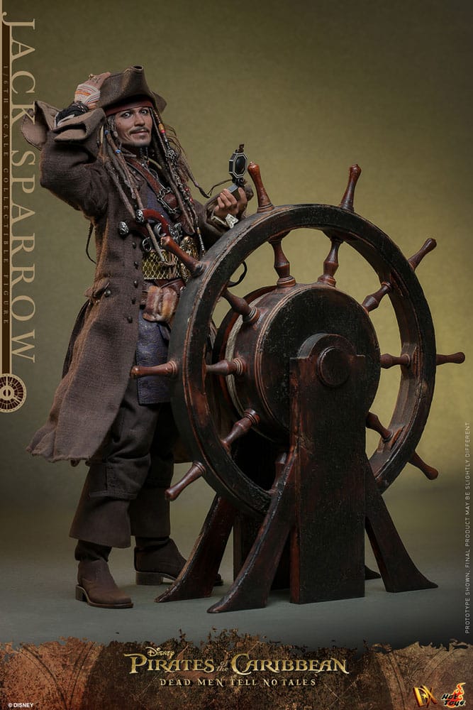 Pirates of the Caribbean: Salazars Rache DX Actionfigur 1/6 Jack Sparrow 30 cm
