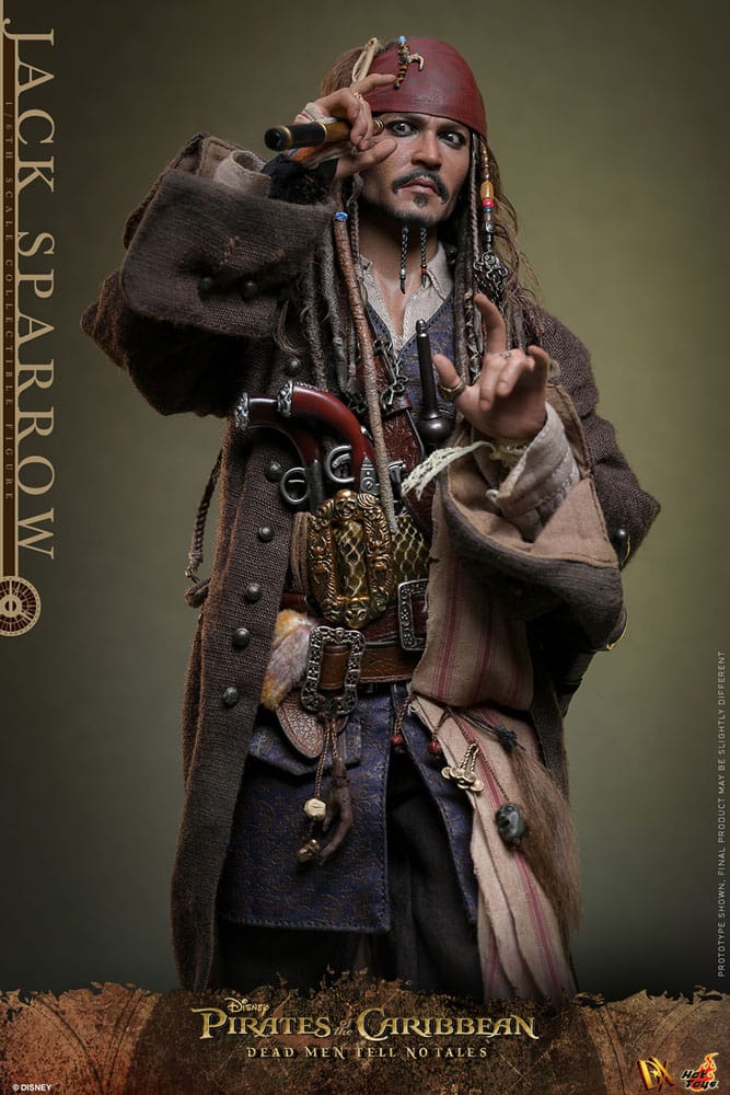 Pirates of the Caribbean: Salazars Rache DX Actionfigur 1/6 Jack Sparrow 30 cm