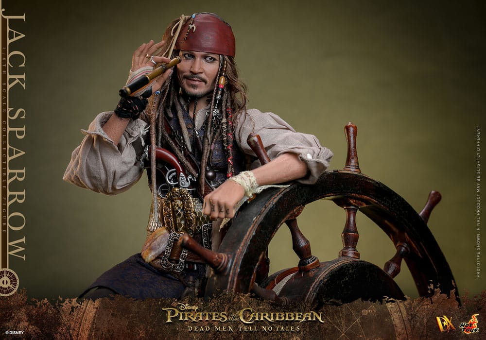 Pirates of the Caribbean: Salazars Rache DX Actionfigur 1/6 Jack Sparrow 30 cm