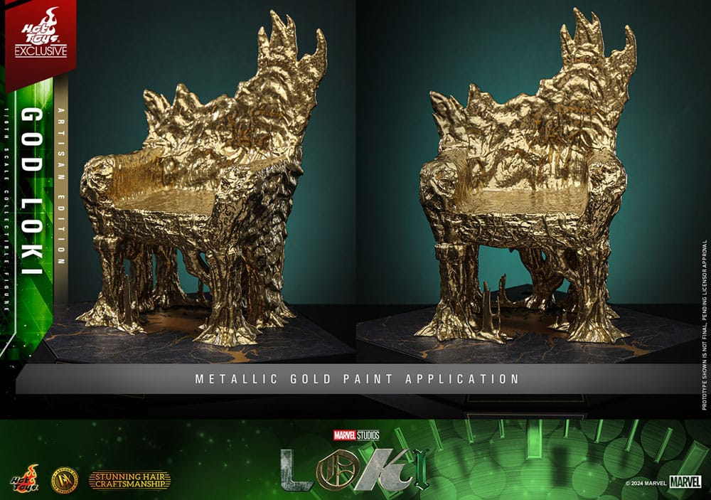 Loki DX Actionfigur 1/6 God Loki Artisan Edition Hot Toys Exclusive 31 cm