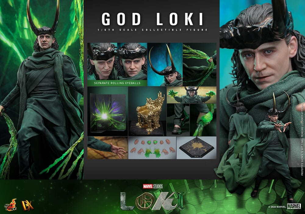 Loki DX Actionfigur 1/6 God Loki 31 cm