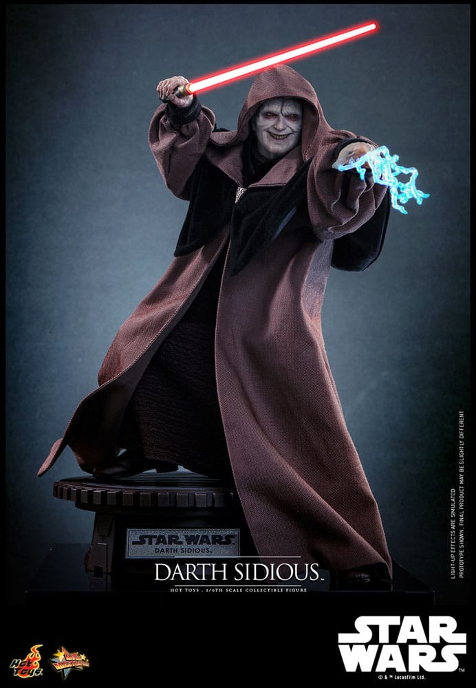 Star Wars Movie Masterpiece Actionfigur 1/6 Darth Sidious 29 cm