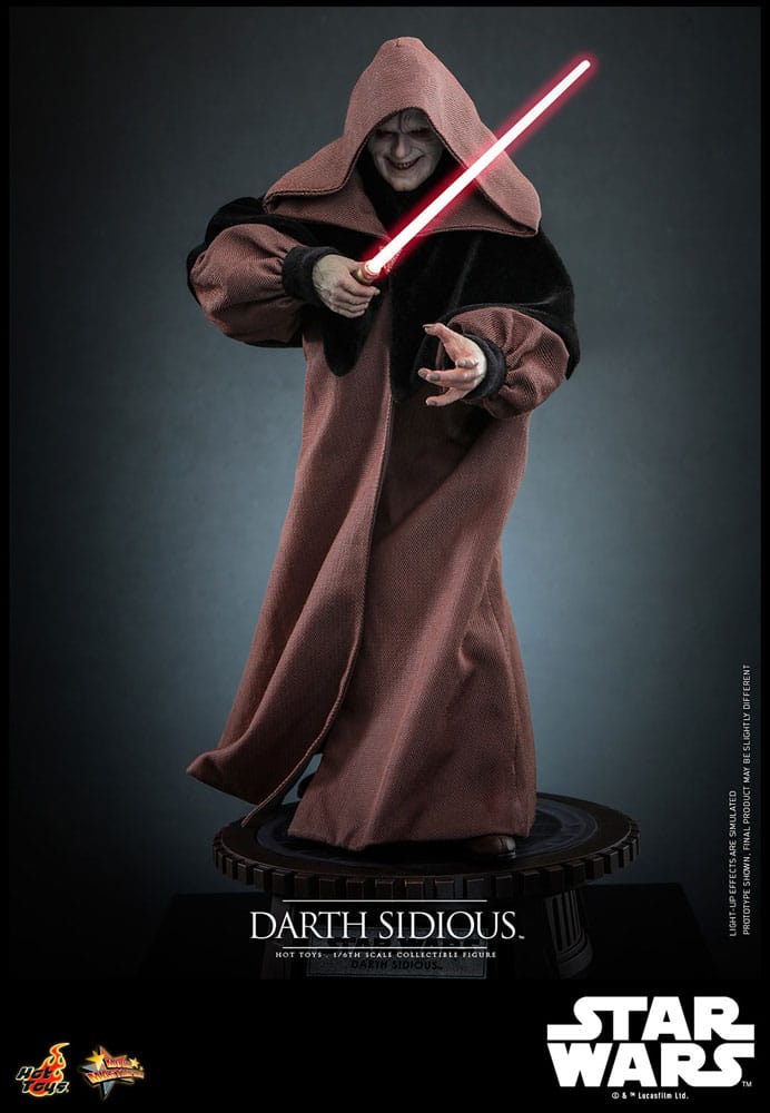 Star Wars Movie Masterpiece Actionfigur 1/6 Darth Sidious 29 cm