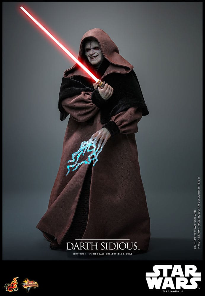 Star Wars Movie Masterpiece Actionfigur 1/6 Darth Sidious 29 cm