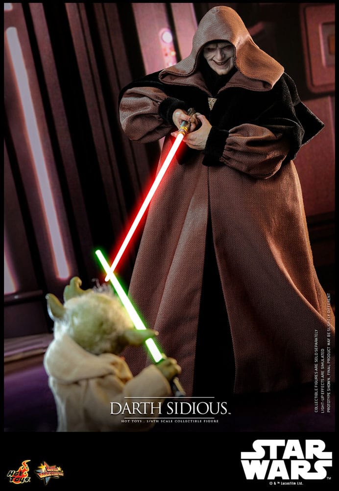 Star Wars Movie Masterpiece Actionfigur 1/6 Darth Sidious 29 cm