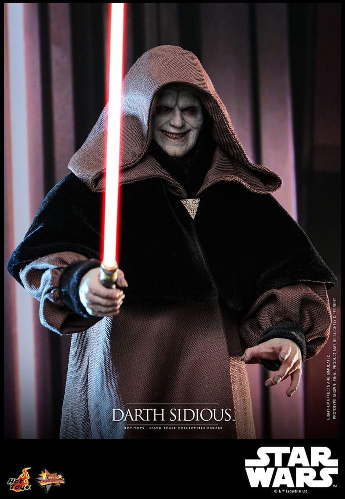 Star Wars Movie Masterpiece Actionfigur 1/6 Darth Sidious 29 cm
