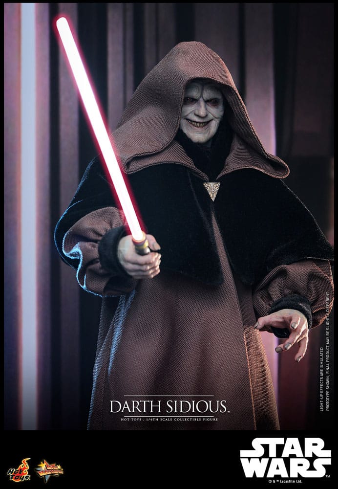 Star Wars Movie Masterpiece Actionfigur 1/6 Darth Sidious 29 cm