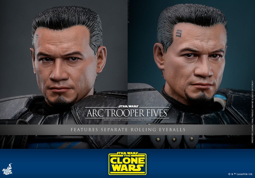 Star Wars: The Clone Wars Actionfigur 1/6 Arc Trooper Fives 30 cm