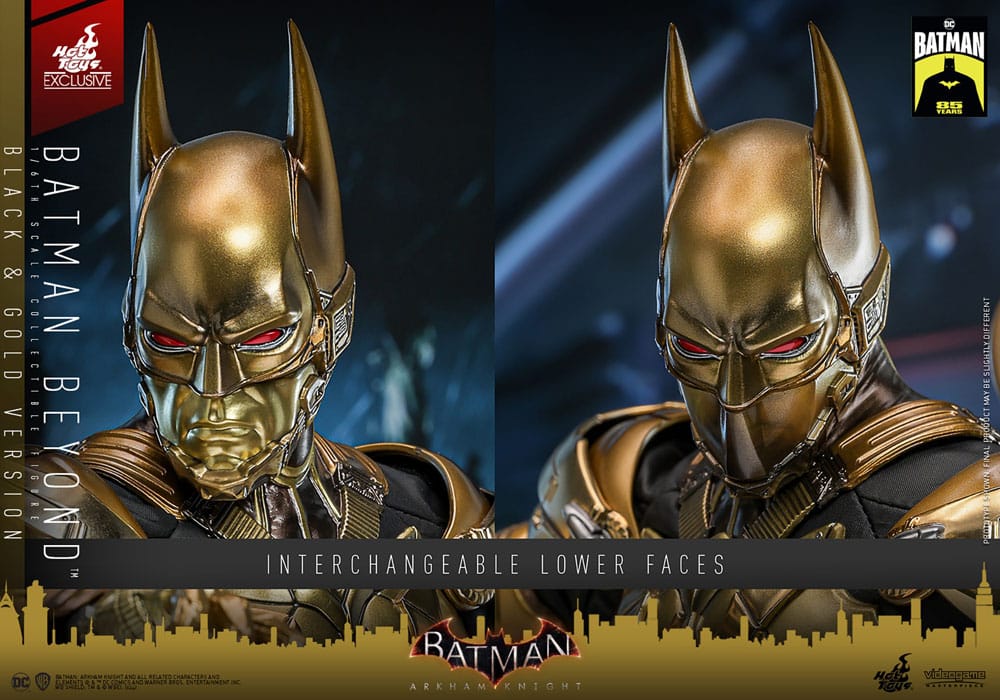Batman: Arkham Knight Videogame Masterpiece Actionfigur 1/6 Batman Beyond (Black & Gold Version) 32 cm