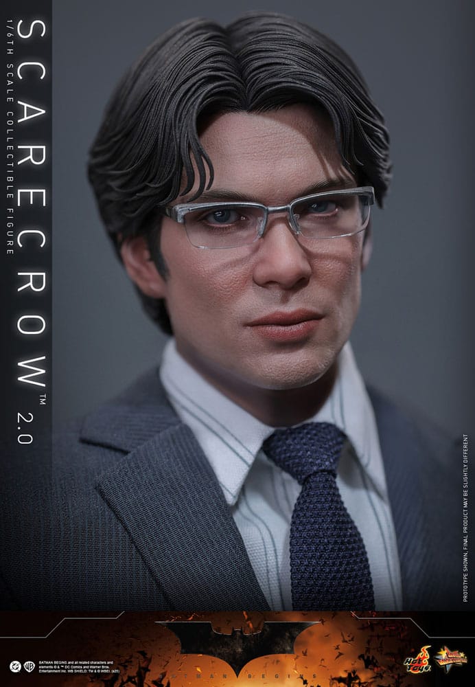 Batman Begins Movie Masterpiece Actionfigur 1/6 Scarecrow 2.0 30 cm