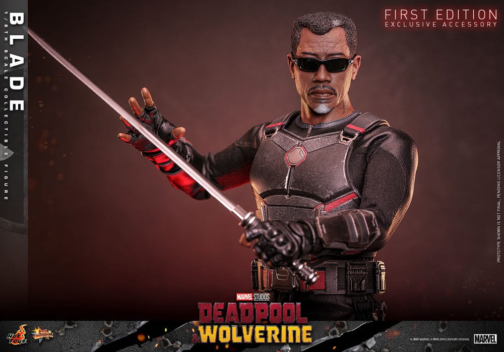 Deadpool & Wolverine Movie Masterpiece Actionfigur 1/6 Blade 30 cm