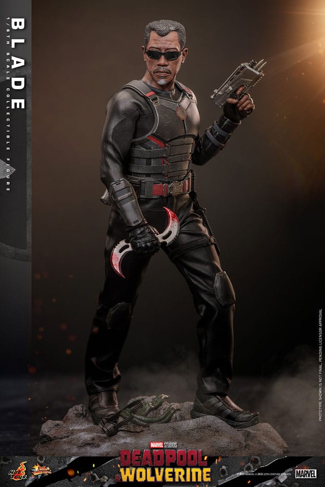 Deadpool & Wolverine Movie Masterpiece Actionfigur 1/6 Blade 30 cm