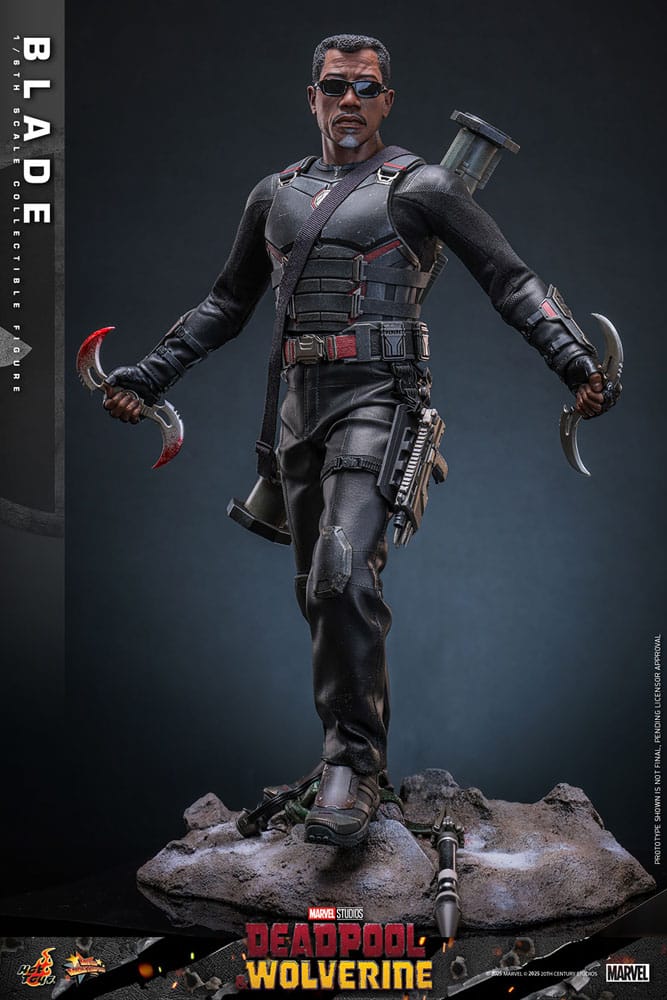 Deadpool & Wolverine Movie Masterpiece Actionfigur 1/6 Blade 30 cm