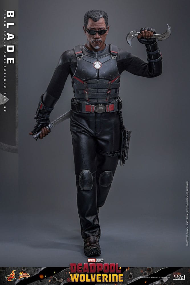 Deadpool & Wolverine Movie Masterpiece Actionfigur 1/6 Blade 30 cm