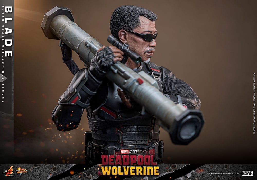 Deadpool & Wolverine Movie Masterpiece Actionfigur 1/6 Blade 30 cm