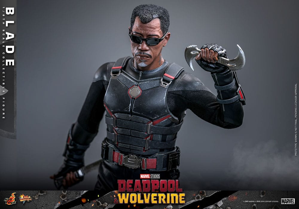 Deadpool & Wolverine Movie Masterpiece Actionfigur 1/6 Blade 30 cm