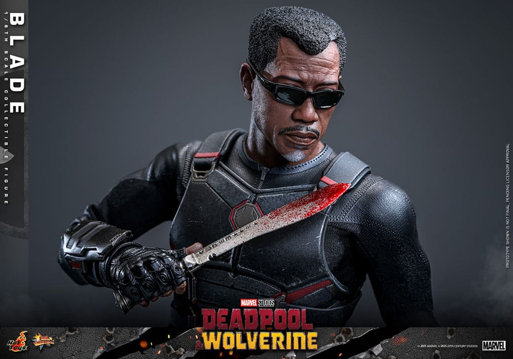 Deadpool & Wolverine Movie Masterpiece Actionfigur 1/6 Blade 30 cm