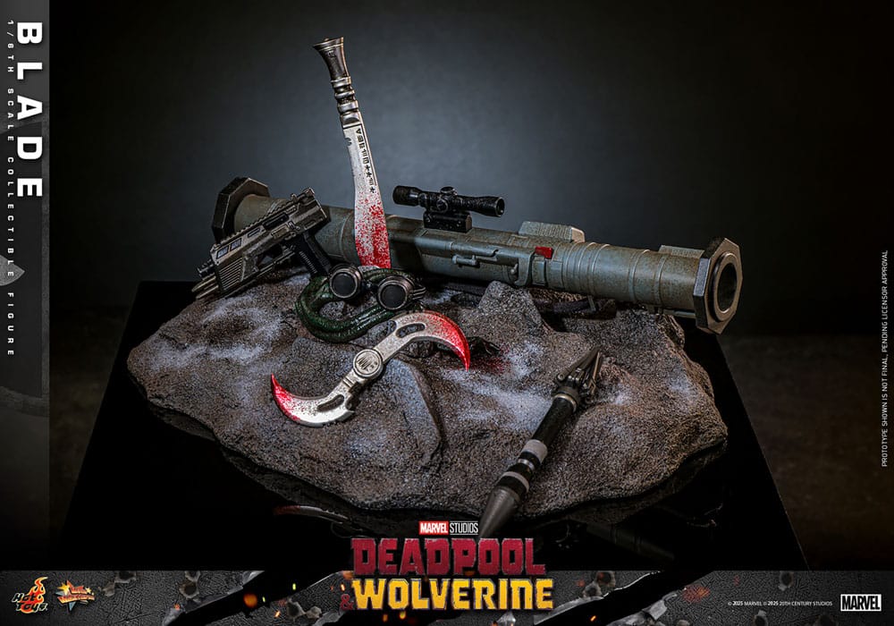 Deadpool & Wolverine Movie Masterpiece Actionfigur 1/6 Blade 30 cm