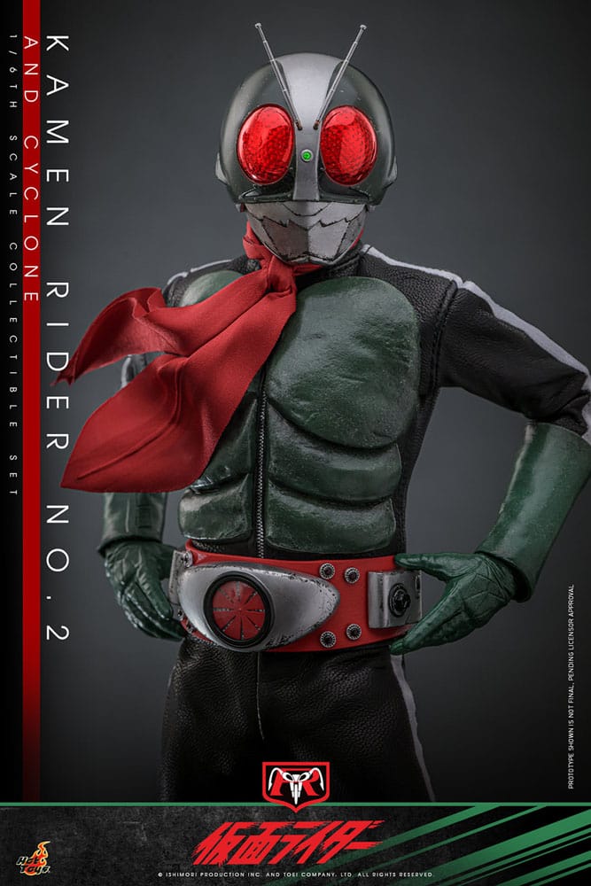 Kamen Rider 1/6 Kamen Rider No. 2 und Cylone 30 cm