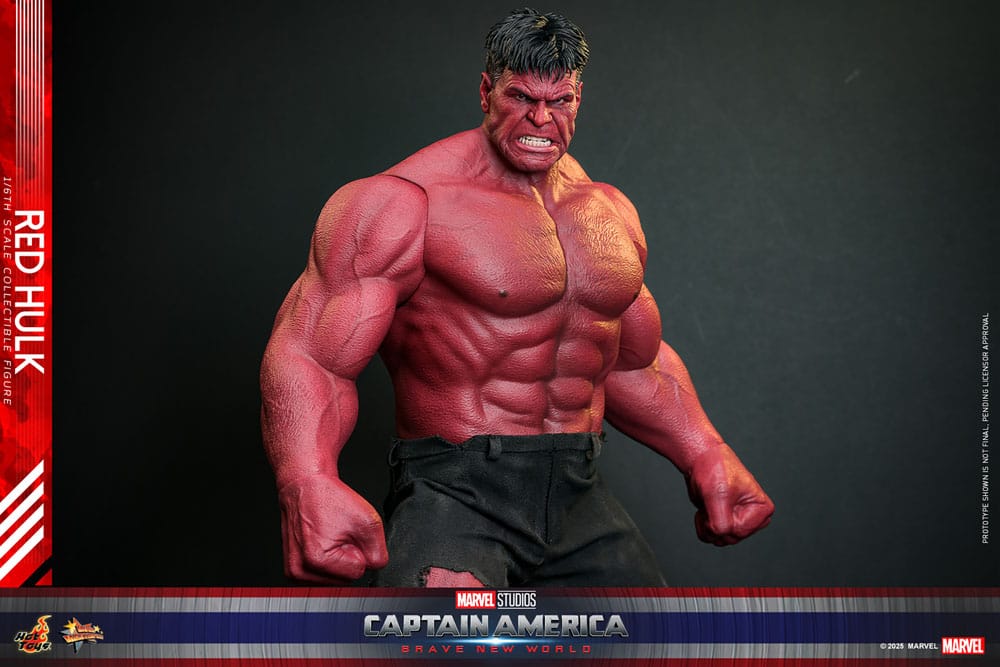 Captain America: Brave New World Movie Masterpiece Actionfigur 1/6 Red Hulk 47 cm