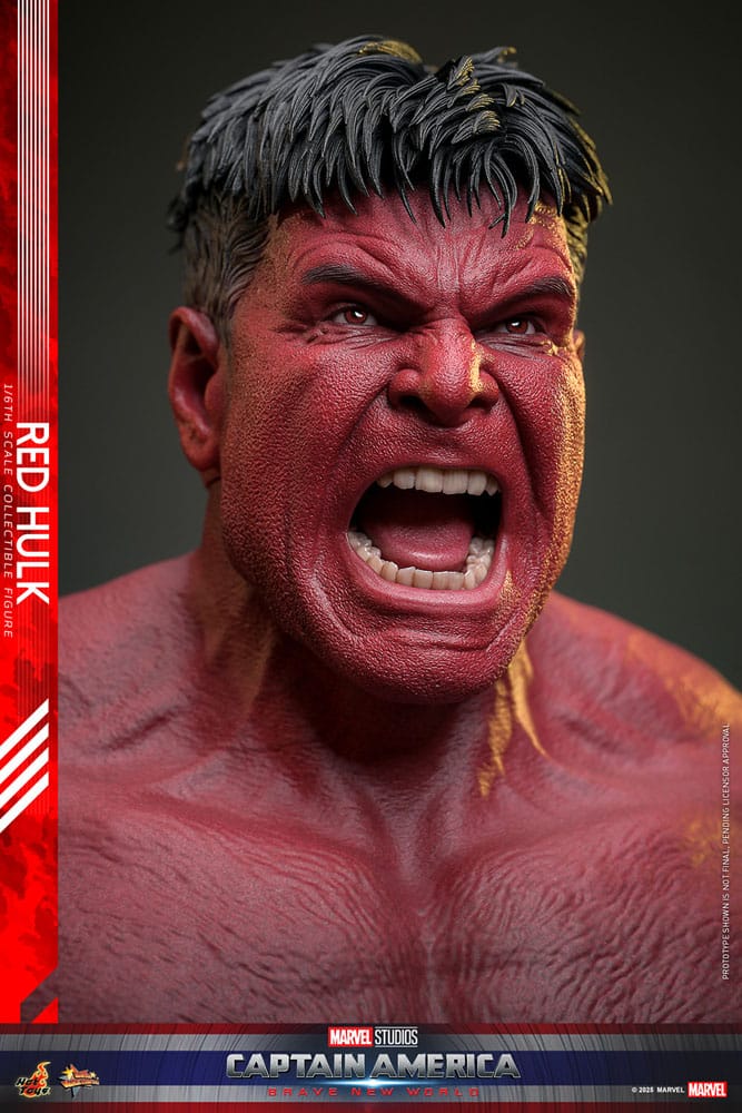 Captain America: Brave New World Movie Masterpiece Actionfigur 1/6 Red Hulk 47 cm
