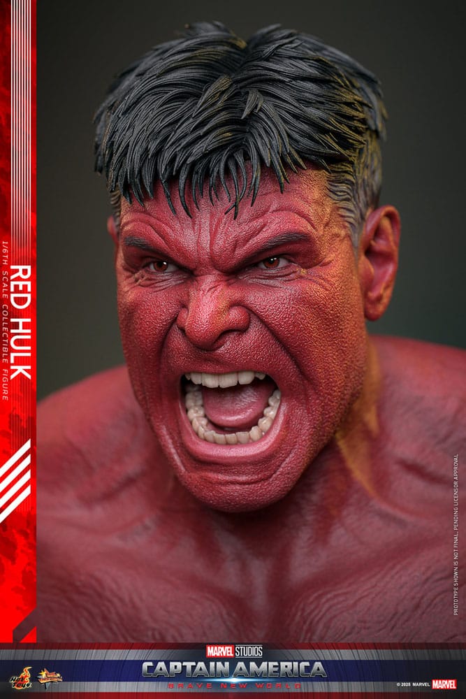 Captain America: Brave New World Movie Masterpiece Actionfigur 1/6 Red Hulk 47 cm