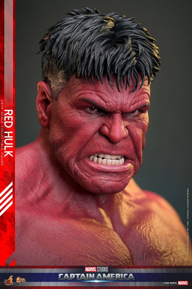 Captain America: Brave New World Movie Masterpiece Actionfigur 1/6 Red Hulk 47 cm