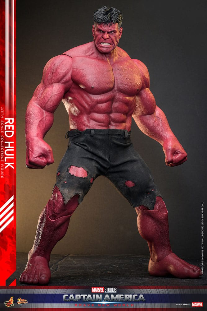 Captain America: Brave New World Movie Masterpiece Actionfigur 1/6 Red Hulk 47 cm
