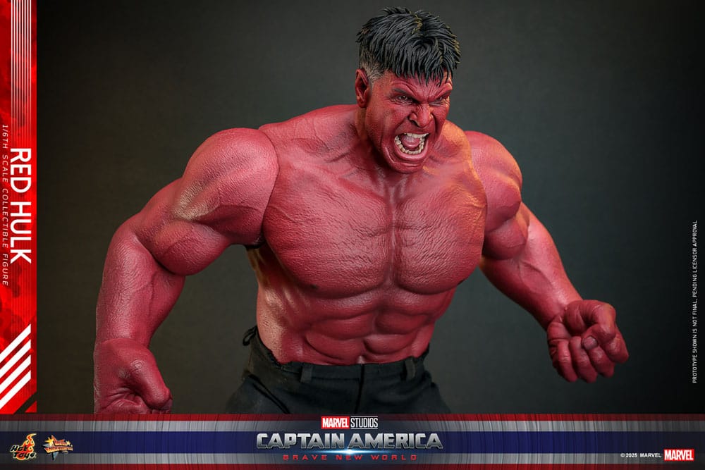 Captain America: Brave New World Movie Masterpiece Actionfigur 1/6 Red Hulk 47 cm