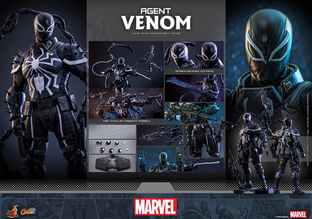 Marvel Comics Actionfigur 1/6 Agent Venom 32 cm