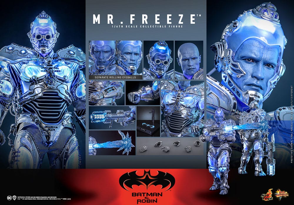 Batman & Robin Movie Masterpiece Actionfigur 1/6 Mr. Freeze 33 cm