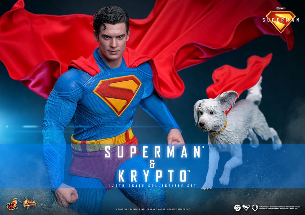 Superman (2025) Movie Masterpiece Actionfigur 1/6 Superman & Krypto 33 cm