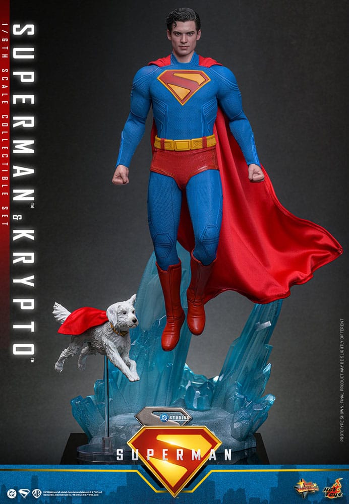 Superman (2025) Movie Masterpiece Actionfigur 1/6 Superman & Krypto 33 cm