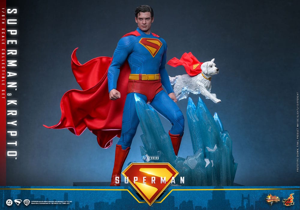 Superman (2025) Movie Masterpiece Actionfigur 1/6 Superman & Krypto 33 cm
