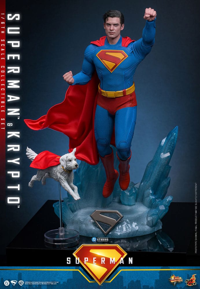 Superman (2025) Movie Masterpiece Actionfigur 1/6 Superman & Krypto 33 cm