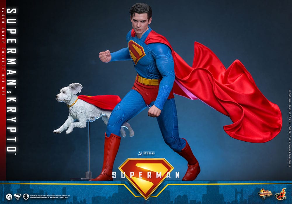 Superman (2025) Movie Masterpiece Actionfigur 1/6 Superman & Krypto 33 cm