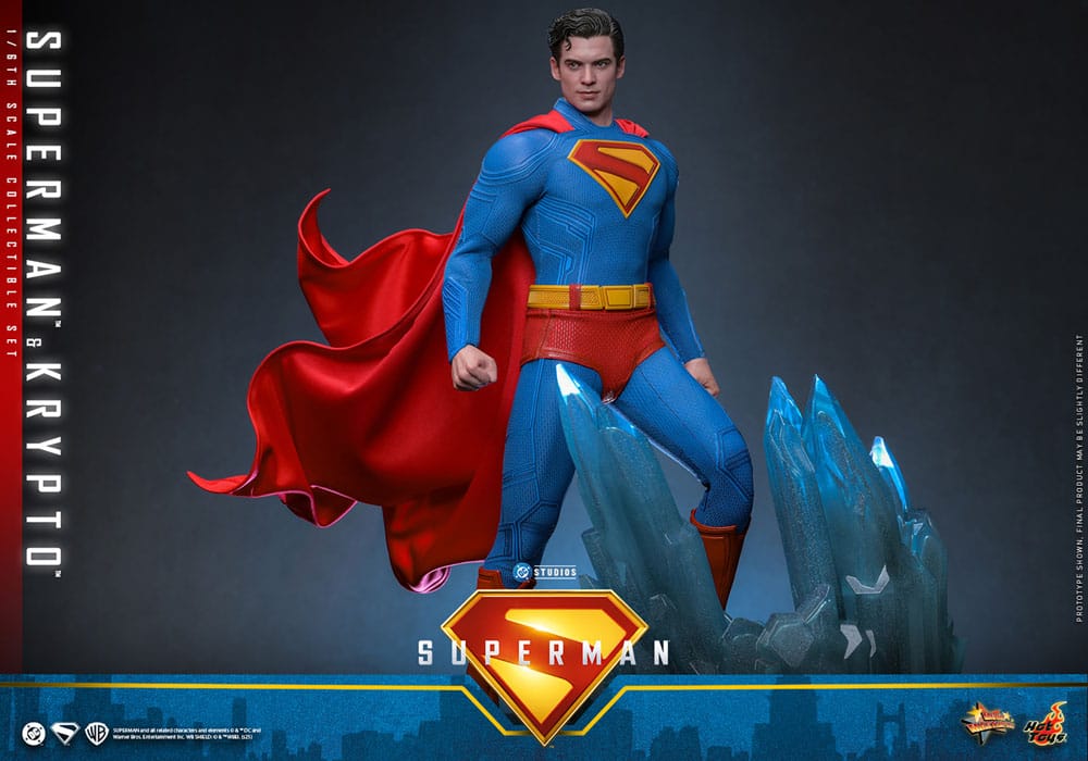 Superman (2025) Movie Masterpiece Actionfigur 1/6 Superman & Krypto 33 cm