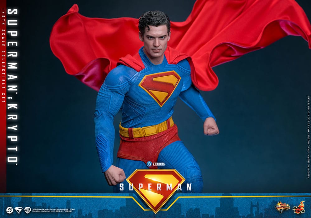 Superman (2025) Movie Masterpiece Actionfigur 1/6 Superman & Krypto 33 cm
