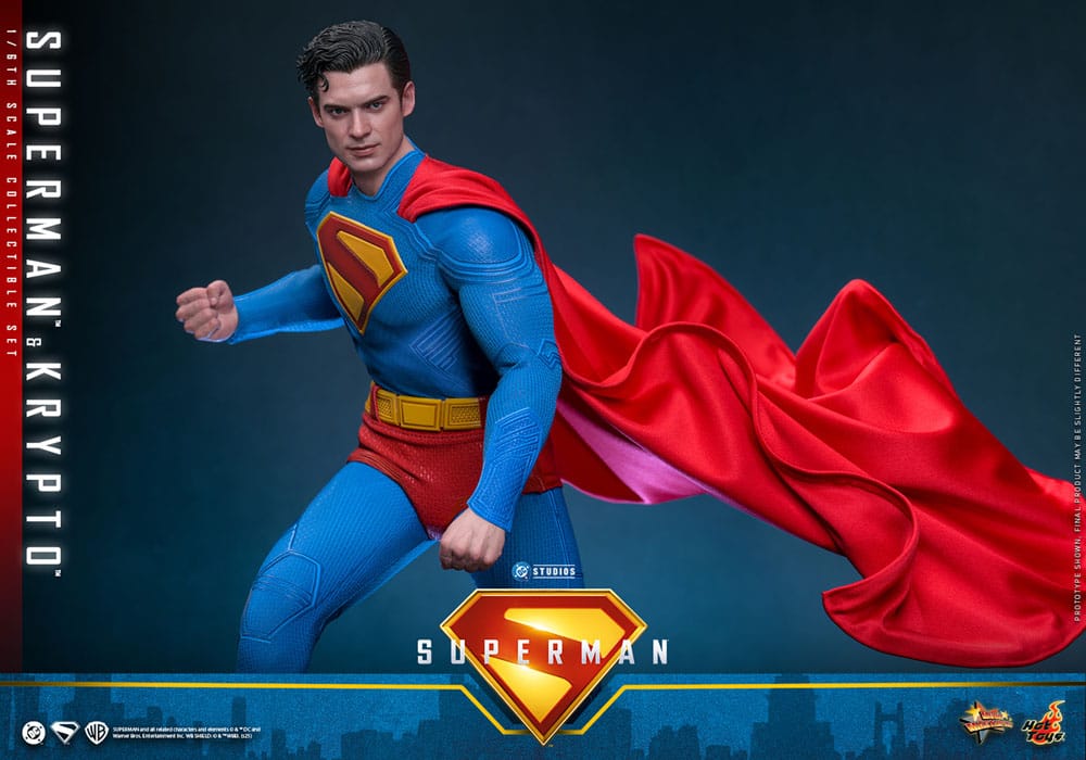 Superman (2025) Movie Masterpiece Actionfigur 1/6 Superman & Krypto 33 cm