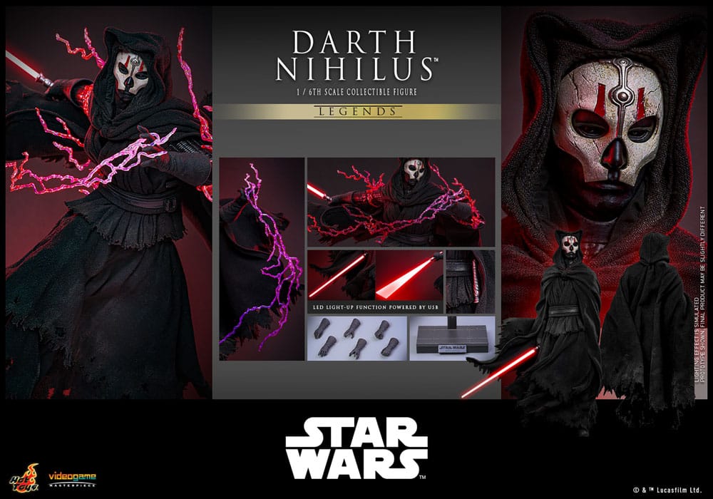 Star Wars Actionfigur 1/6 Darth Nihilus 31 cm