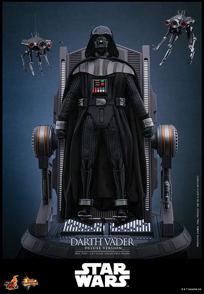 Star Wars: Episode III - Die Rache der Sith Movie Masterpiece Actionfigur 1/6 Darth Vader (Deluxe Version) 35 cm