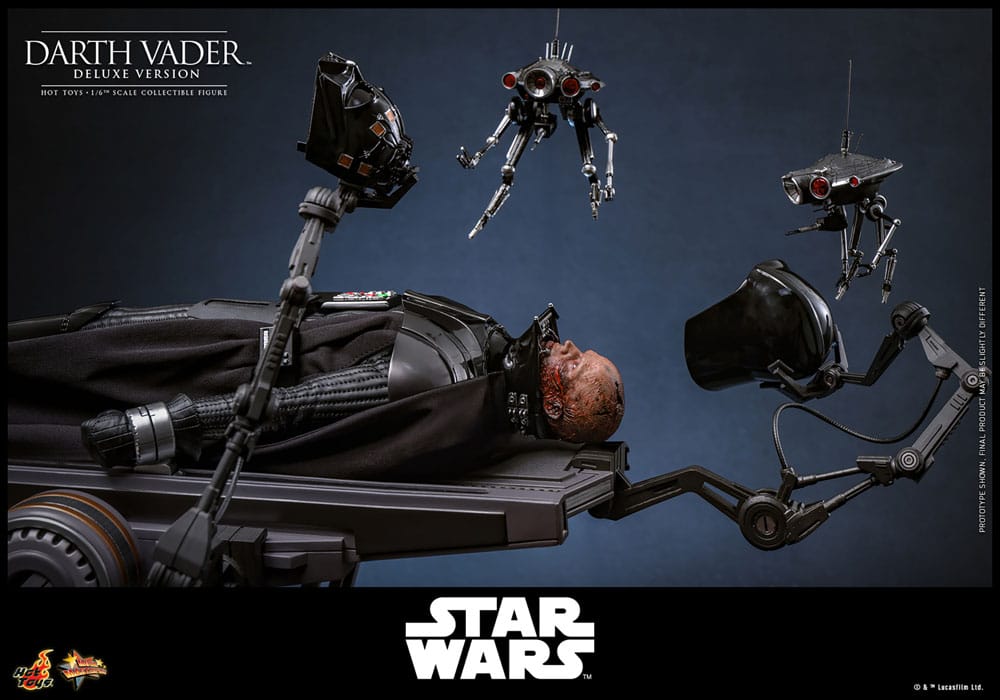Star Wars: Episode III - Die Rache der Sith Movie Masterpiece Actionfigur 1/6 Darth Vader (Deluxe Version) 35 cm