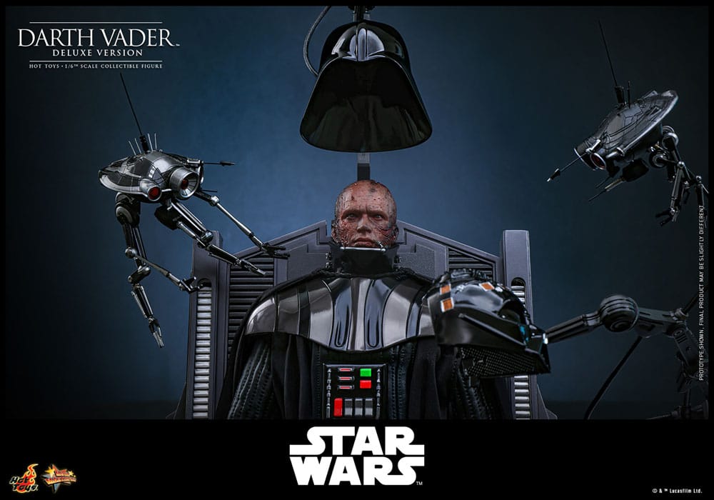 Star Wars: Episode III - Die Rache der Sith Movie Masterpiece Actionfigur 1/6 Darth Vader (Deluxe Version) 35 cm